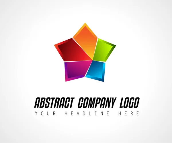 Logo créatif design — Image vectorielle