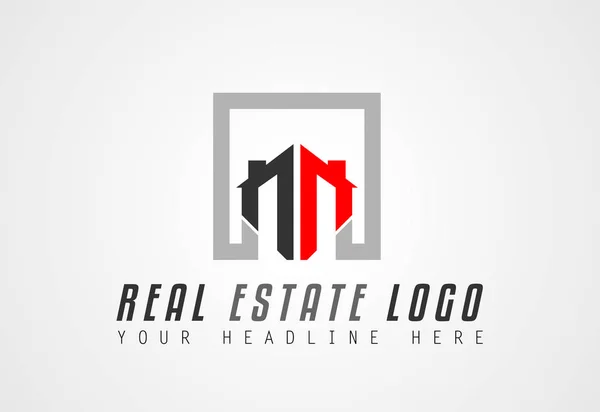 Креативний логотип нерухомості — стоковий вектор
