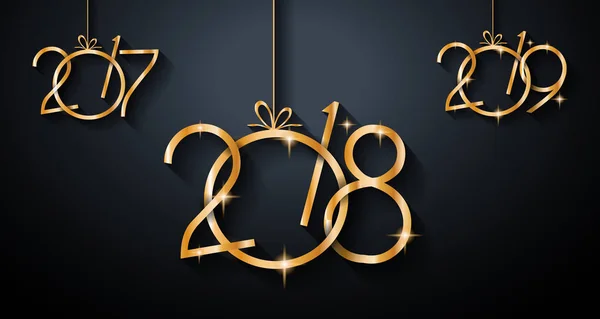 Happy New Year Background — Vector de stoc