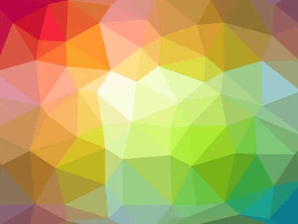 Bas Fond Abstrait Poly Avec Des Polygones Triangulaires Colorés Avec — Image vectorielle