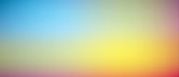 鮮やかな虹色でグラデーション メッシュで作られたカラフルなぼやけた背景 — ストックベクタ