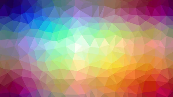 Low Poly Pozadí Abstraktní Barevné Trojúhelníkové Mnohoúhelníky Brilantní Barvy Pohybují — Stockový vektor