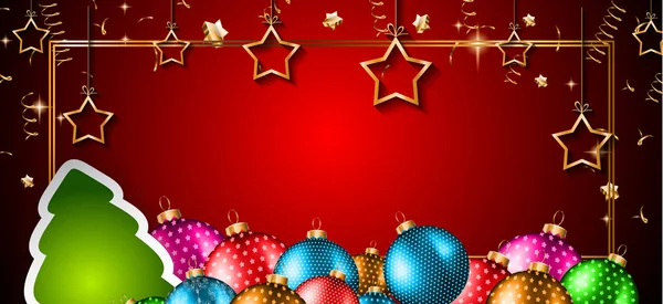 2018 Boldog Évet Háttér Szezonális Szórólapok Üdvözlőlap Vagy Karácsonyi Témájú — Stock Vector