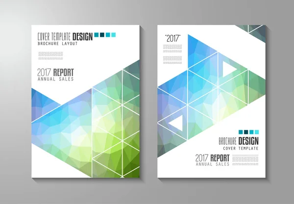 Brochure Template Flyer Design Depliant Cover Voor Zakelijke Doeleinden Elegante — Stockvector
