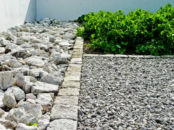 Piedras y plantas — Foto de Stock