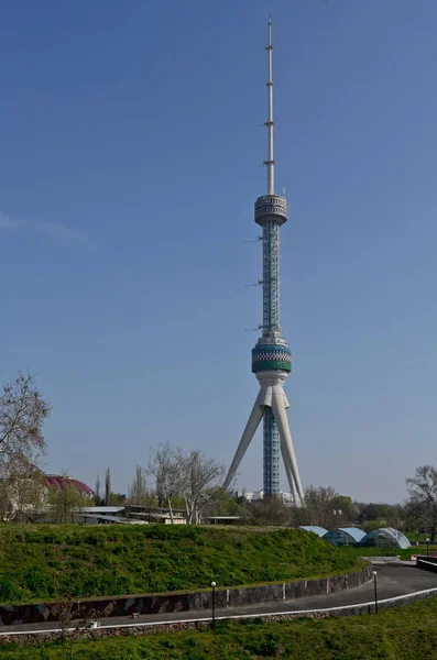 Wieża telewizyjna, Taszkent, Uzbekistan — Zdjęcie stockowe