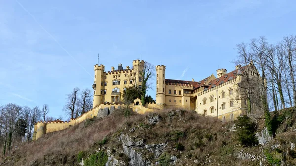 호엔슈반가우 성, 독일 — 스톡 사진