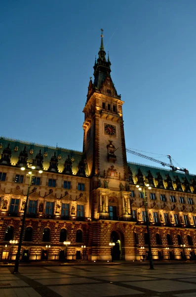 Câmara Municipal de Hamburgo — Fotografia de Stock
