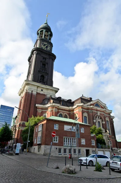 Kilise St. Michael, Hamburg — Stok fotoğraf