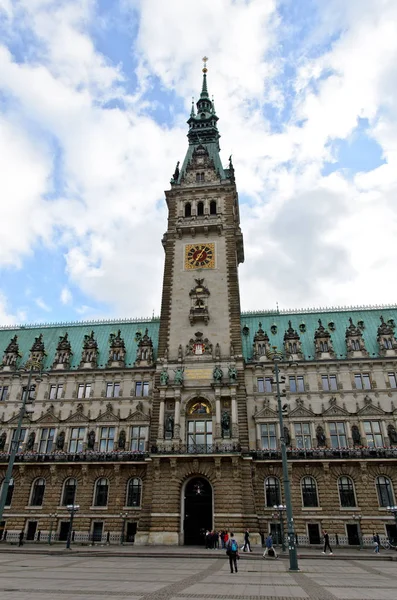 Town Hall Hamburg — Stock Photo, Image