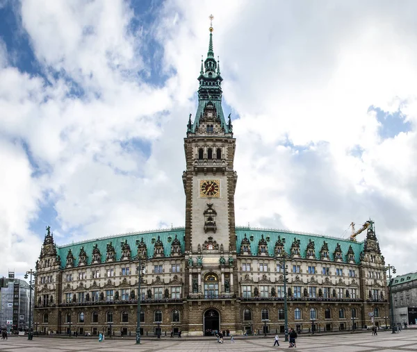 Town Hall Hamburg — Stock Photo, Image