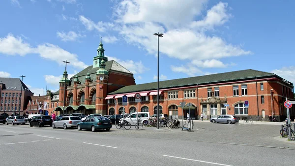 Lbeck the Railway Station — Stock Photo, Image