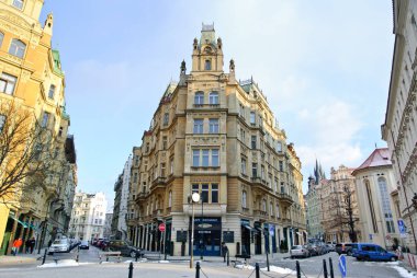 Prag 'ın eski kasabası.