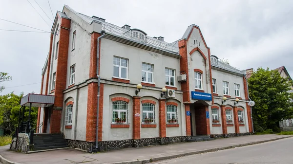 Velha casa mercante, Sortavala, Rússia — Fotografia de Stock