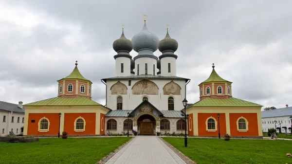 Tikhvin-Mutter der Himmelfahrtskathedrale — Stockfoto