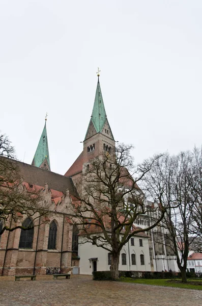 De kathedraal van Augsburg — Stockfoto