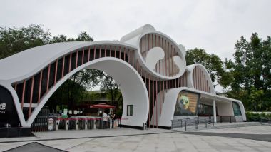 Giriş Chengdu Panda park