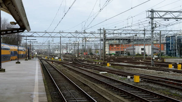 철도 역 — 스톡 사진