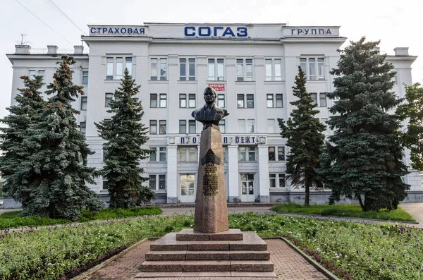 Βόλογκντα Ρωσίας Ιουλίου 2015 Μνημείο Ilyushin — Φωτογραφία Αρχείου