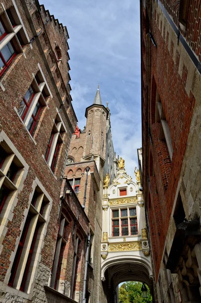 Brugge Belgien September 2014 Arc Rådhuset Brygge — Stockfoto