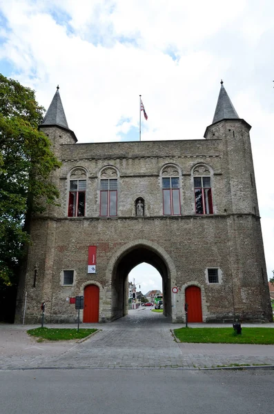 Brugge Belgien September 2014 Utfärda Utegångsförbud För Det Heliga Korset — Stockfoto