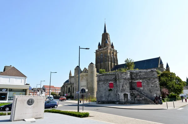 Calais Frankrike September 2014 Church Our Lady — Stockfoto