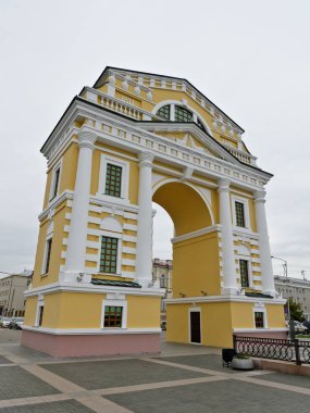 Irkutsk, Rusya - 24 Eylül 2015: Şehir şehir
