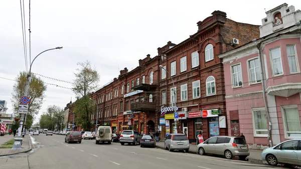 Baixa Cidade Irkutsk País Rússia Setembro 2015 Foto Foi Tirada — Fotografia de Stock