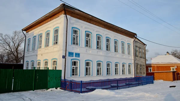 Yurino Rusia Enero 2016 Casa Del Comerciante — Foto de Stock