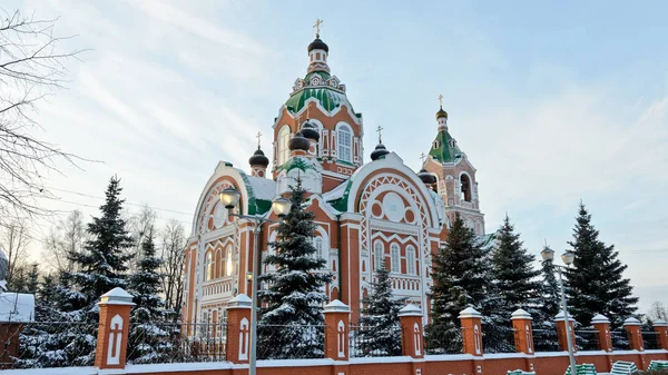 Yurino Russia January 2016 Temple Archangel Michael — Stock Photo, Image