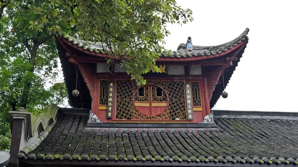 Deyang Chiny Sierpnia 2013 Confucian Temple — Zdjęcie stockowe