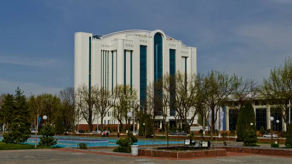 Tashkent Uzbekistán Tashkent Uzbekistán 2015 Poytaht Del Centro Negocios — Foto de Stock