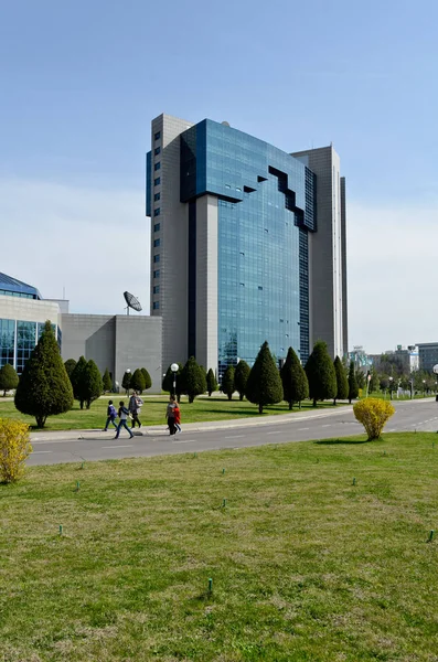 Tashkent Uzbequistão Tashkent Uzbequistão 2015 Centro Internacional Negócios — Fotografia de Stock