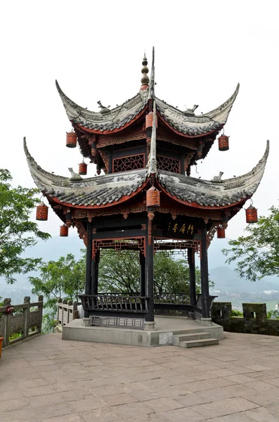 Dujiangyan Kina Juni 2013 Erwang Eller Två Kungars Tempel — Stockfoto