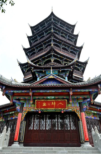 Дуцзянянь Китай Червня 2013 Mount Qingcheng — стокове фото