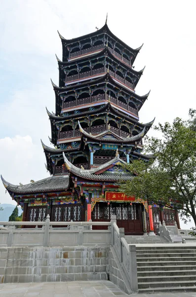 Дуцзянянь Китай Червня 2013 Mount Qingcheng — стокове фото