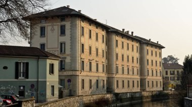 Monza, İtalya - 14 Mart 2014: Set Lambro