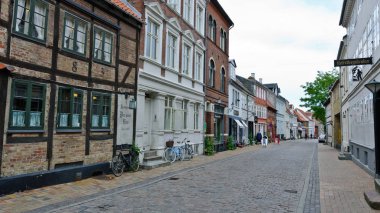 Odense, Denmark - June 26, 2012: Hans Jensens Street