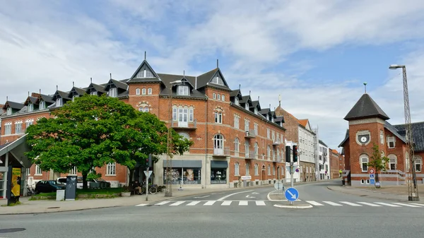 Esbjerg Dinamarca Junio 2012 Frode Street — Foto de Stock