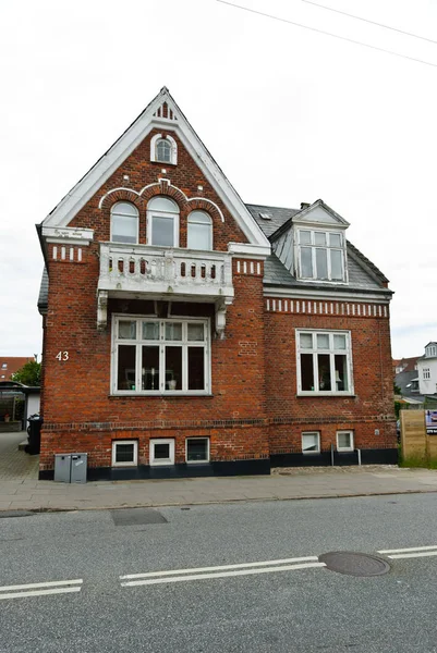 Esbjerg Danmark Juni 2012 Frode Street — Stockfoto