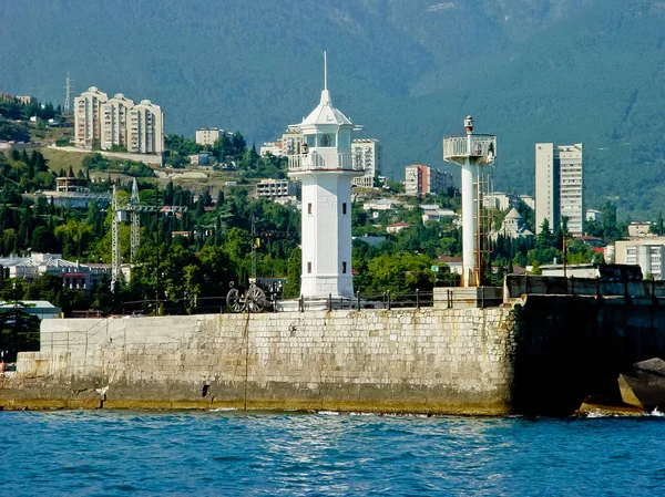 Yalta Eylül 2004 Deniz Feneri — Stok fotoğraf