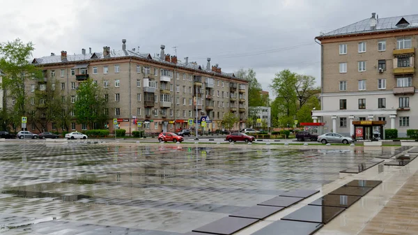 Korolev Rusya Mayıs 2020 Oktyabrskaya Caddesi — Stok fotoğraf