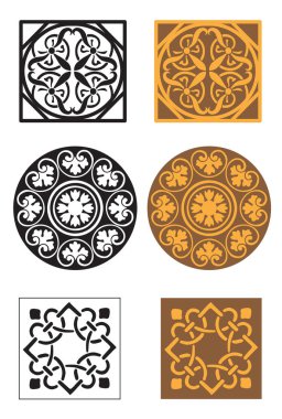 geometrik Dekorasyonu Ortaçağ