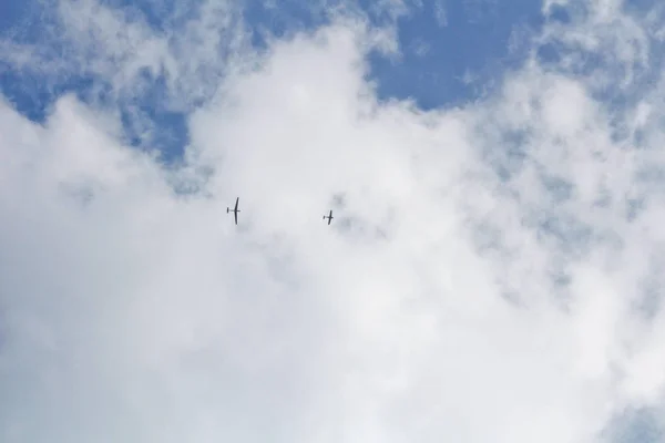 초경량 비행기와 글라이더 — 스톡 사진
