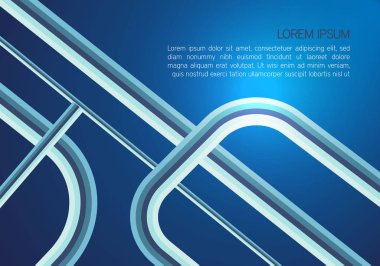 Vektör renkli arka plan mavi çizgili