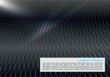 Vektör renkli arka plan ile soldan güçlü ışık 