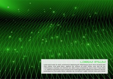 Vektör renkli arka plan ile soldan güçlü ışık 