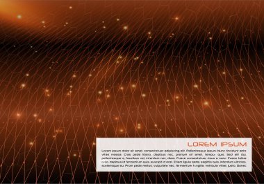 Vektör renkli arka plan ile soldan güçlü ışık 