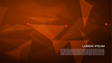 Vektör soyut geometrik arka planda kırmızı renk