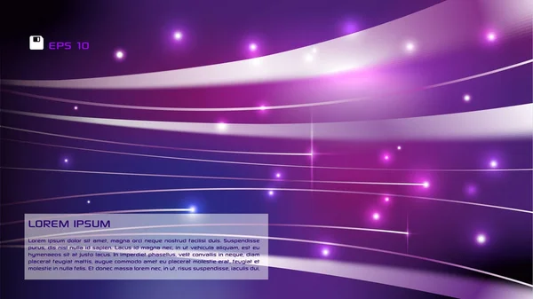 Vektor abstrakt bunt Hintergrund mit hellen Streifen in violett — Stockvektor